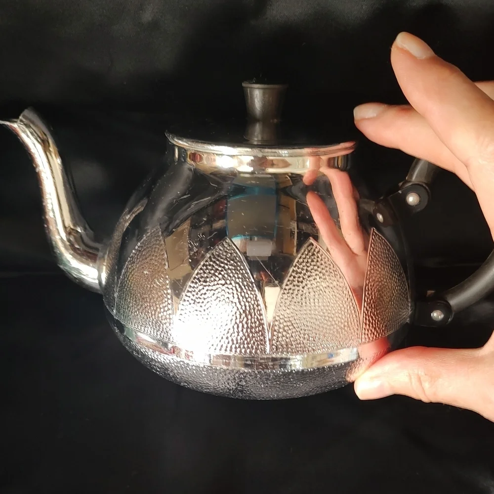 MCM TOWERBRITE STAINLESS TEA POT
